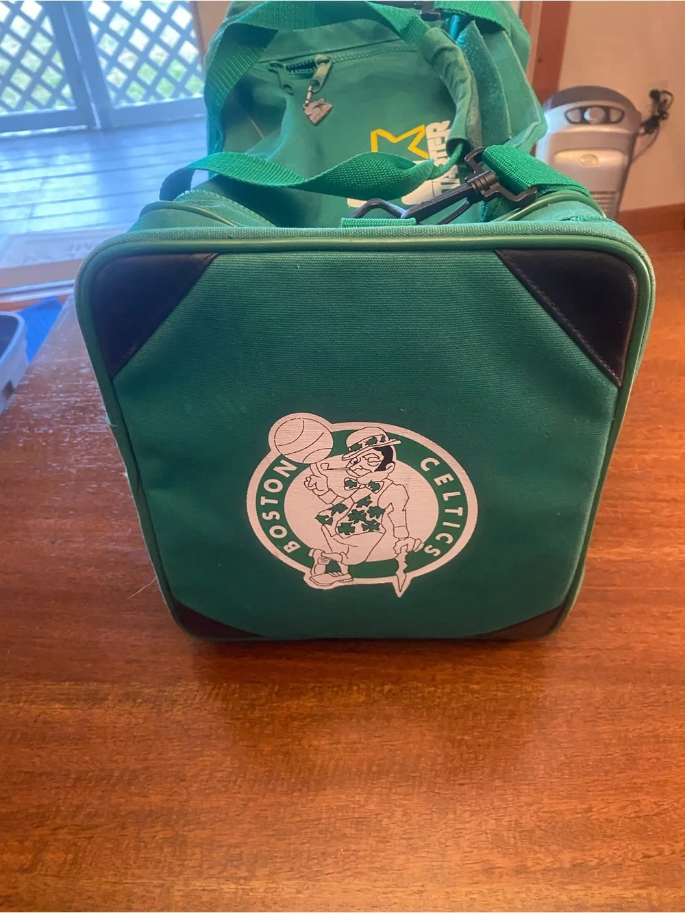 Vintage 80s Starter Boston Celtics NBA green Duffle Gym Travel Bag